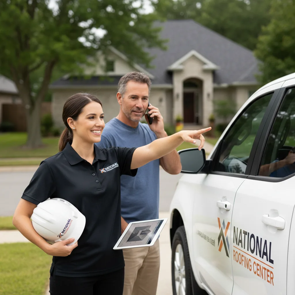 National Roofing Center customer support in Huntersville